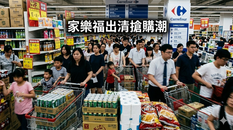 家樂福被收購後由統一以301億接手　賣場商品降價大出清引爆搶購