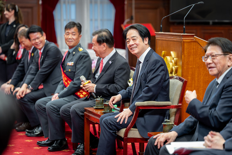賴清德總統接見國際生命線台灣總會團體　感謝多年無私奉獻　盼公私協力完善心理健康支持體系
