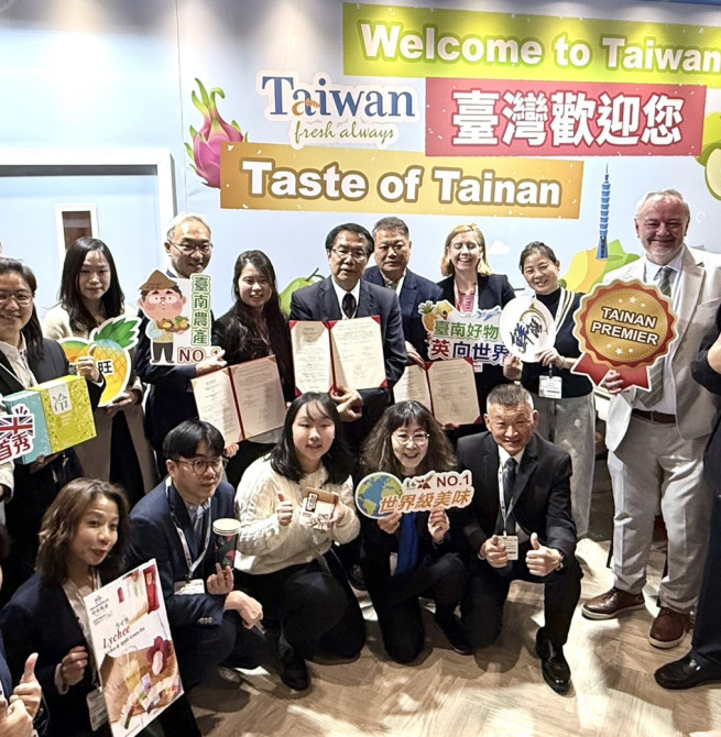 一試成主顧！臺南農產進軍英國食品展，黃偉哲：首戰獲1億5千萬商機！