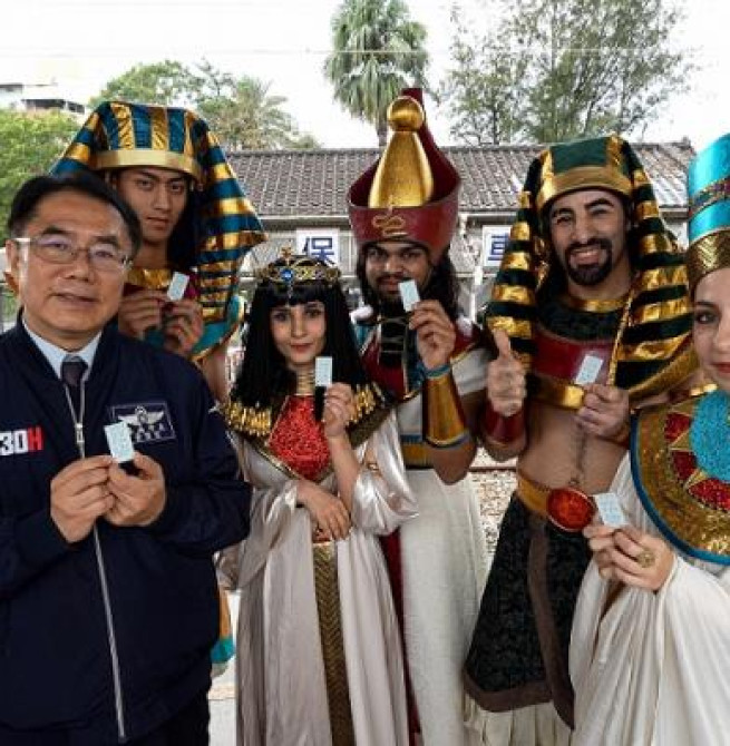 臺南奇美博物館《埃及之王：法老》展覽突破逾15萬人次參觀　清明連假推出限量Q版法老貼紙活動吸引民眾