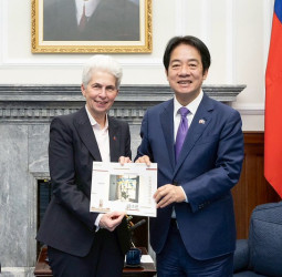 賴清德總統與歐洲議會安全暨防衛委員會訪問團會談　持續臺歐合作攜手維護區域和平與區域安全