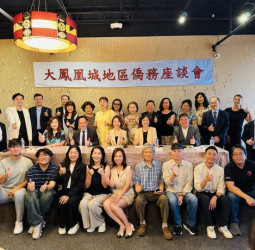 僑務委員會李姸慧訪視美國鳳凰城　與僑界座談凝聚共識深化臺美交流合作
