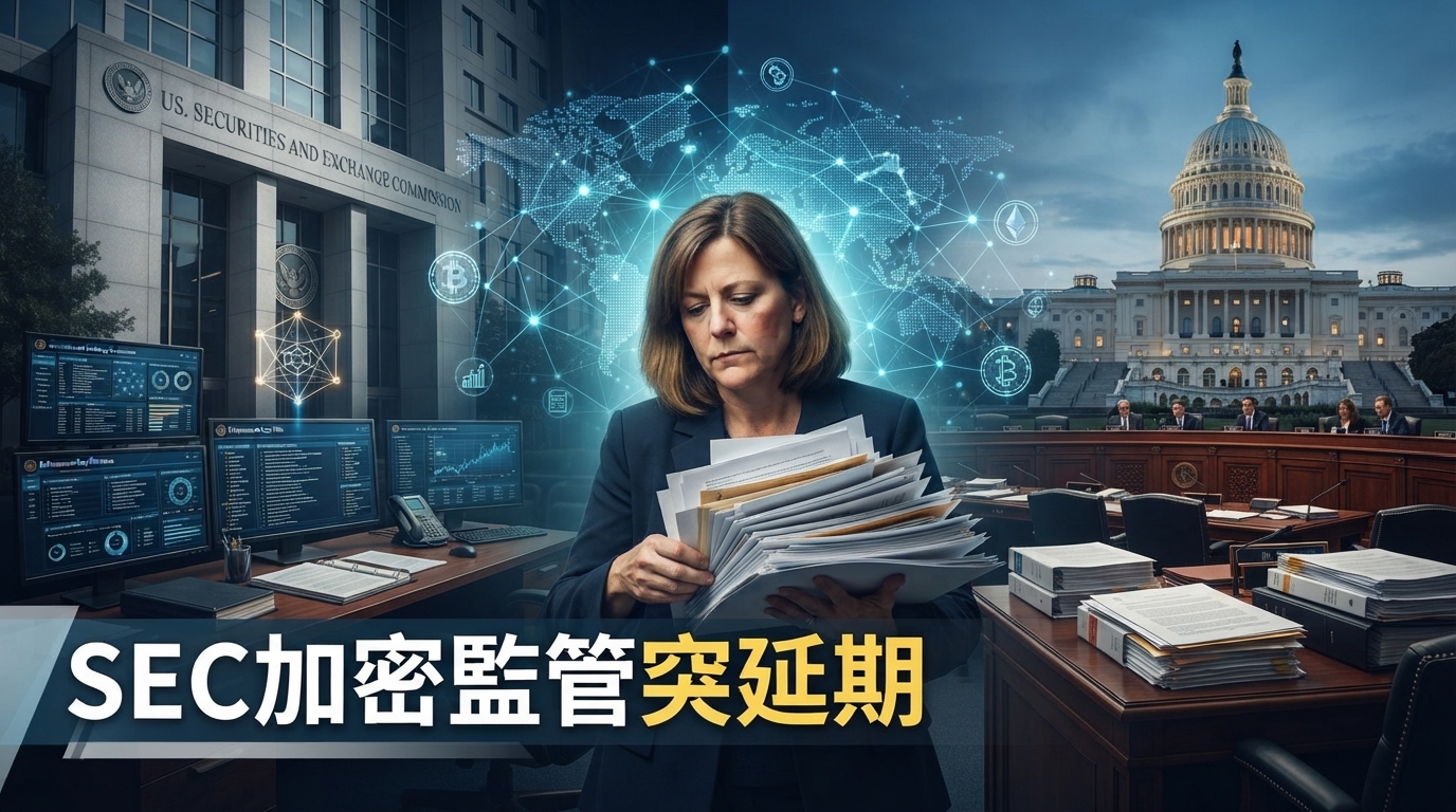 SEC突喊停加密資產表決　美國數位資產監管陷立法與行政雙軌變數