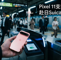 Pixel 11臺灣版有望支援FeliCa！日本Suica手機嗶過閘門　三星Galaxy 2027年也跟進