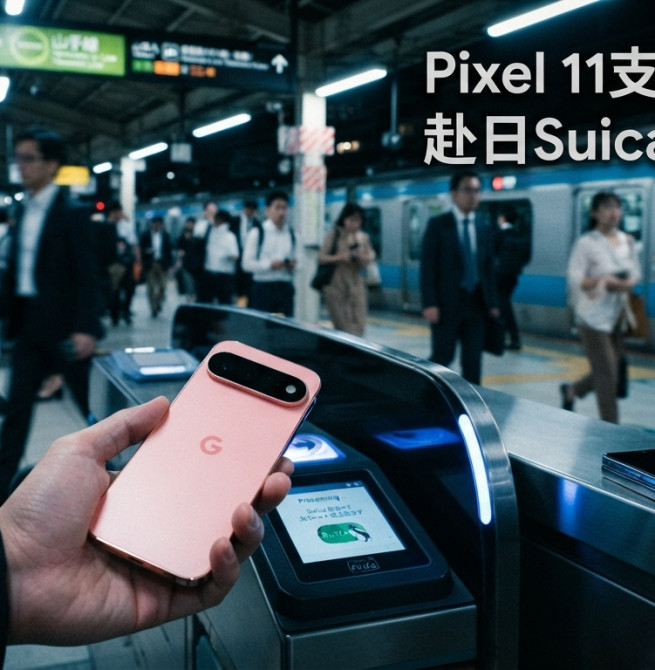 Pixel 11臺灣版有望支援FeliCa！日本Suica手機嗶過閘門　三星Galaxy 2027年也跟進