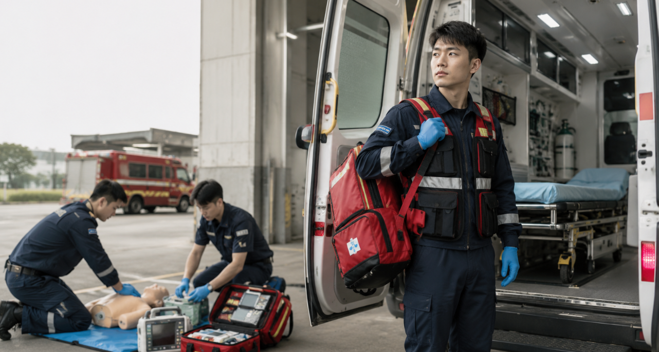 全國十大傑出救護技術員出爐　台南消防王健宇獲特優、急救成功率突破39%