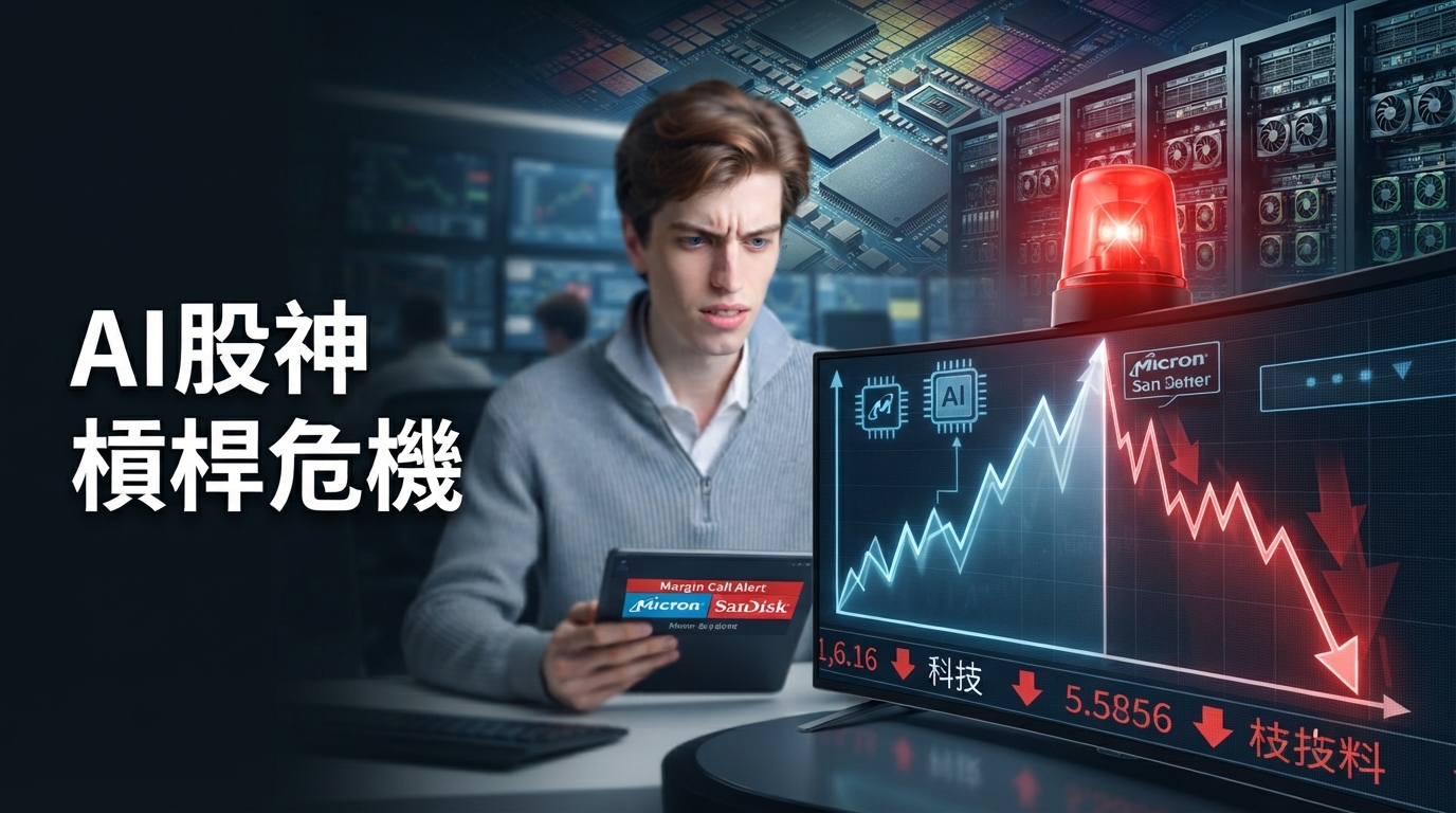 AI股神槓桿交易失利震撼美股！Situational Awareness重押美光、SanDisk後遭遇強平危機