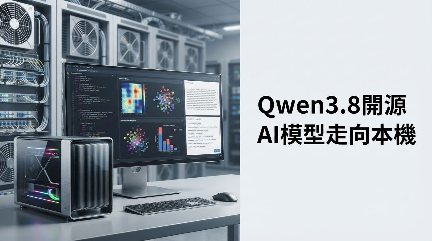 Qwen3.8開源掀AI模型新戰場！阿里27B多模態模型瞄準消費級GPU　本機部署門檻再降