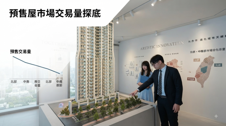 台灣預售屋市場6月量縮　全台交易3118件、區域市場呈現明顯分化