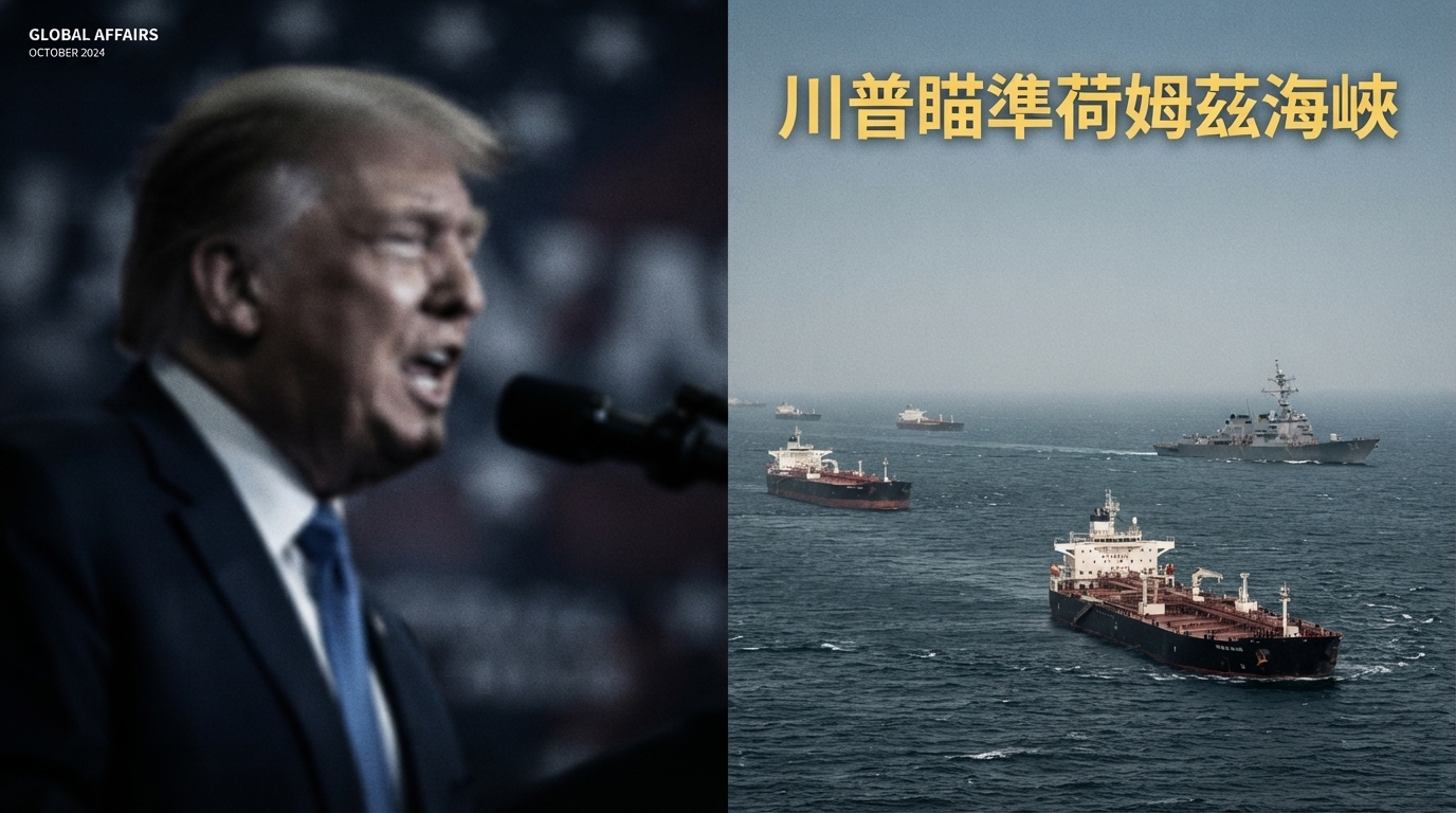 川普稱擊敗伊朗後將宣布荷姆茲海峽為美國領土　美伊控制權爭議升高