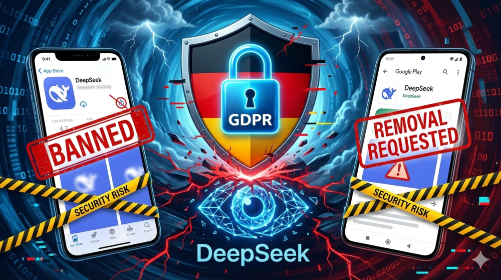 中國AI應用DeepSeek陷資安風暴 德國要求App Store與Google Play執行下架展現監管決心