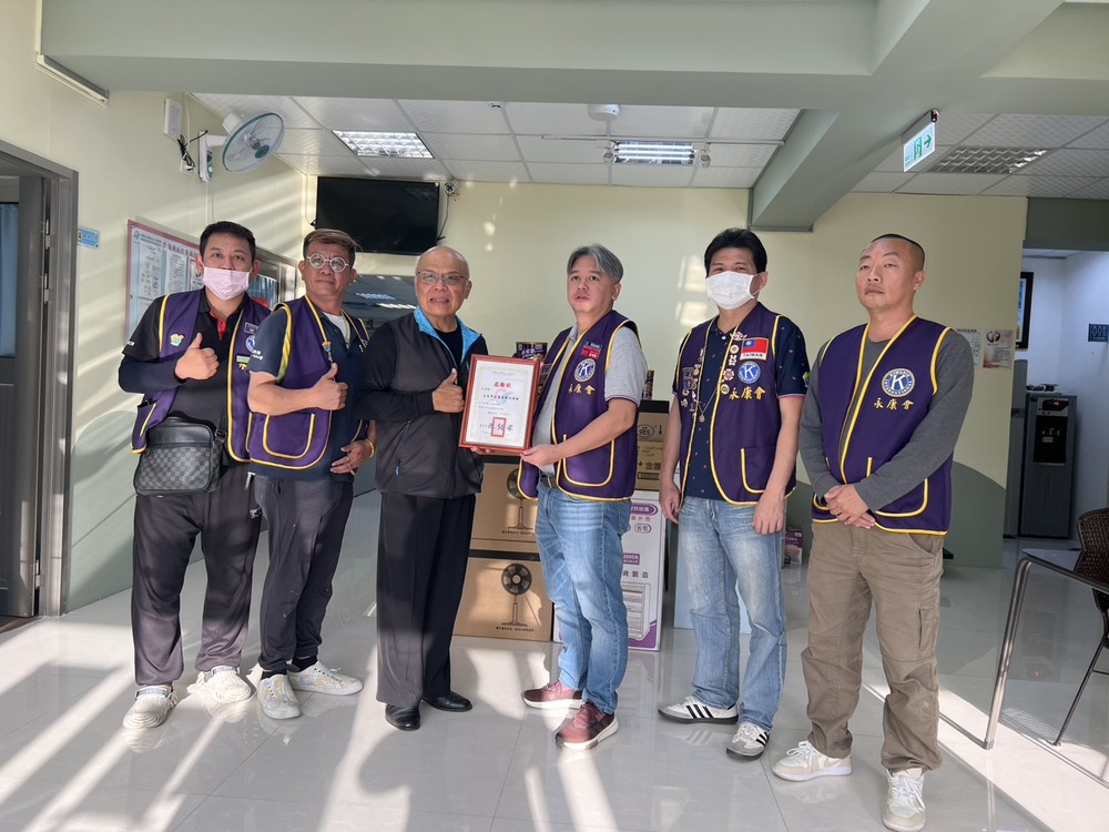 守護孩子安全成長　國際同濟會永康同濟會公益捐贈物資關懷高雄市私立小天使家園失依嬰幼兒