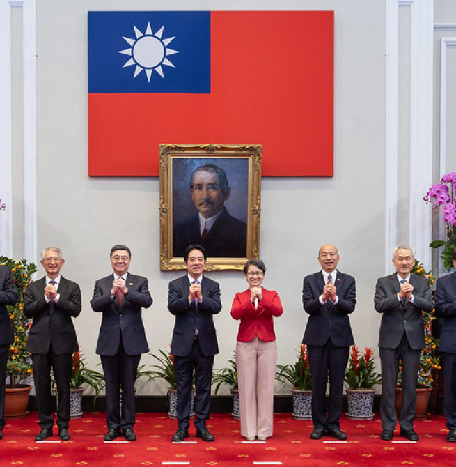 賴清德總統主持五院院長新春茶敘　盼以化分歧為團結開展國家合作新局