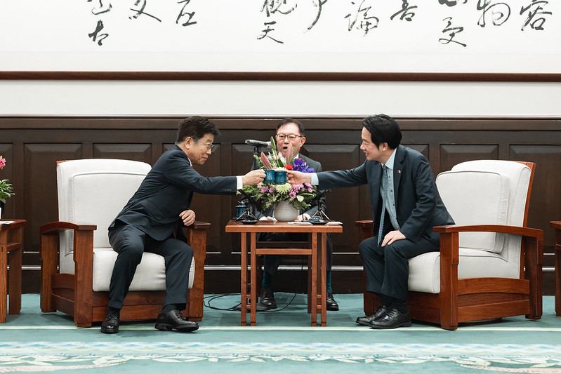 賴清德總統接見日本前內閣官房長官加藤勝信眾議員乙行　強化科技與經貿合作，深化臺日情誼基礎
