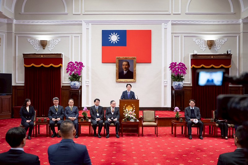 賴清德總統肯定國際傑出發明家獎得獎人　展現臺灣創新實力，攜手以發明點亮臺灣、照亮世界