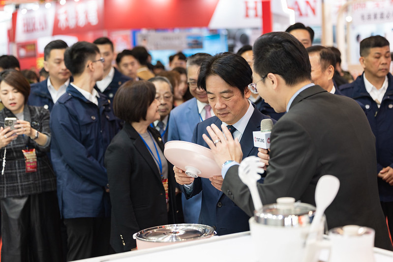 2026電器年終展開幕　賴清德總統表揚產業挺災後重建的成果，落實節能與淨零轉型目標