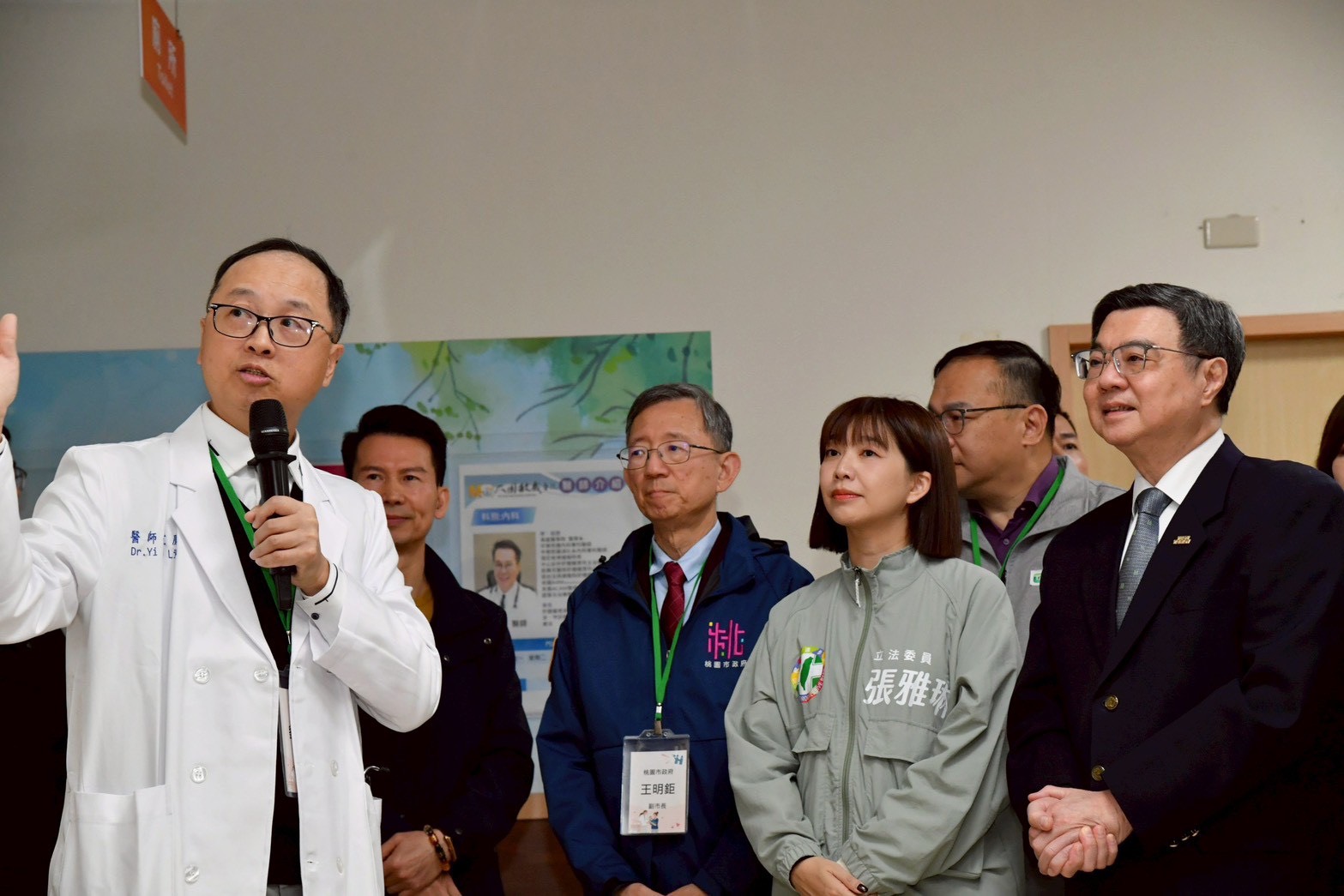 行政院長卓榮泰肯定大園敏盛醫院角色　假日輕急症中心計畫落實助力紓解春節醫療量、守護國人健康