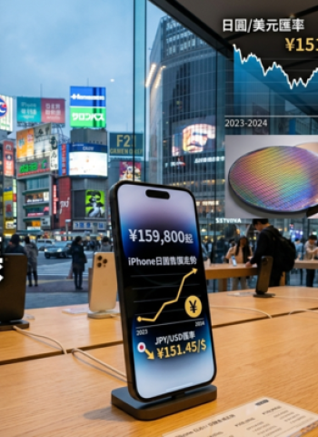 蘋果日本調漲iPhone售價約10%！AI記憶體成本攀升、日元貶值推升價格　日本市場率先反映成本壓力