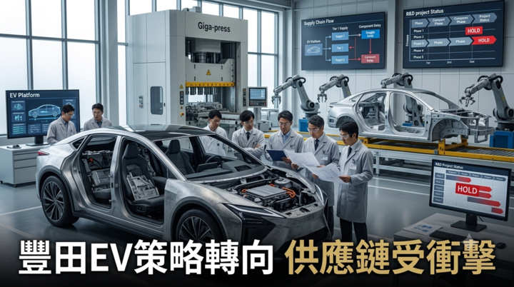 豐田中止LF-ZC電動車開發衝擊日本供應鏈　下一代EV策略轉向引發市場關注