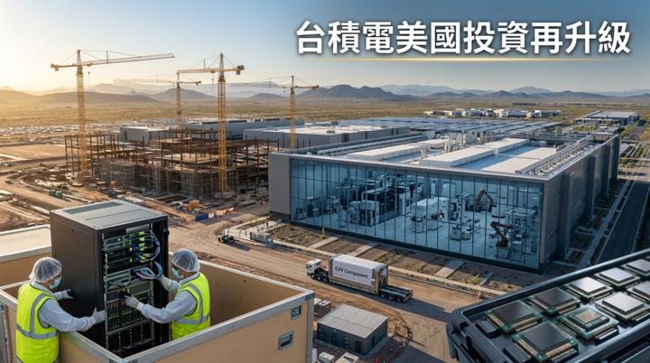 台積電擴大美國投資布局亞利桑那州 千億美元計畫瞄準AI需求與全球半導體競爭