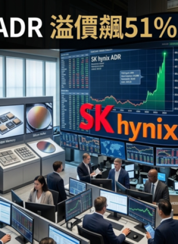 SK海力士ADR溢價飆破51%　巴克萊看好AI記憶體需求續強　股價目標上看330美元