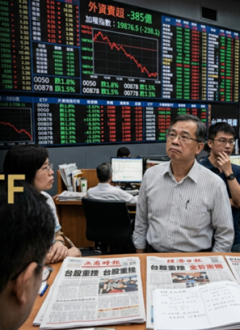 外資大賣主動式ETF掀市場震盪　臺股7檔主動式ETF遭調節　00403A、00981A賣壓最重