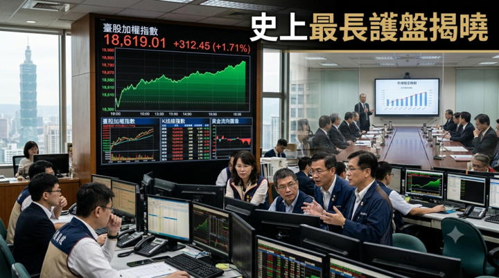 國安基金第9次護盤成果今揭曉　史上最長護盤退場　歷次進場勝率逼近8成受關注