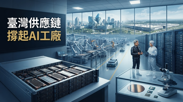 黃仁勳談AI工廠布局點名臺灣供應鏈　台積電、鴻海、緯創成美國AI基礎建設關鍵夥伴