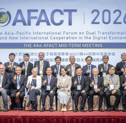 蕭美琴副總統出席臺南AFACT國際論壇　聚焦數位與淨零轉型、深化亞太數位合作