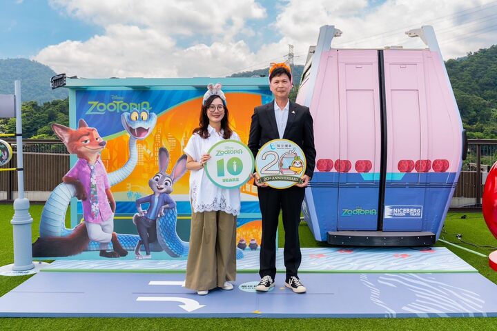 貓空纜車攜手《動物方城市》打造臺北夏季新景點　百臺彩繪車廂與限定水晶車廂正式亮相