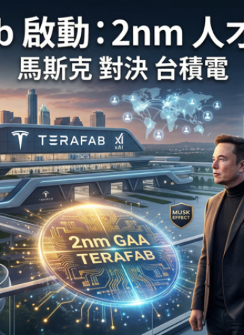 馬斯克啟動TeraFab晶圓廠計畫　全球搶挖半導體人才強攻2奈米製程直面台積電與三星競爭