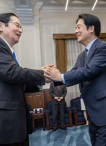 賴清德總統會見日本台灣親善協會衛藤征士郎會長　推動臺日交流合作升級帶動區域經濟發展