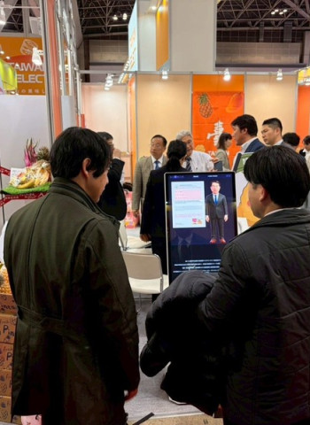 臺南布局東京國際食品展搶攻國際商機　臺南市長黃偉哲率隊推AI分身市長多語行銷助攻農產拓銷