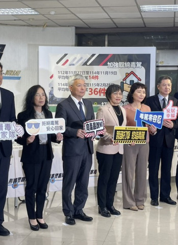 毒駕零容忍再升級 「內政 × 法務 × 交通」跨部會聯手強化執法 打擊毒駕守護國人交通安全