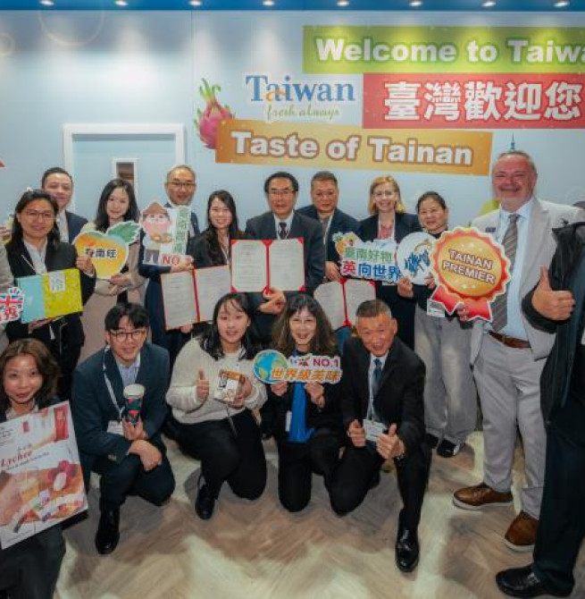 臺南市長黃偉哲四天快閃倫敦　率臺南隊進軍2026IFE英國國際食品飲料展搶攻歐洲市場商機