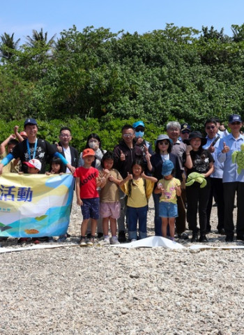 海巡署結合海保署推動海洋保育　透過118報案成功協助第118隻海龜回家鞏固第一道防線