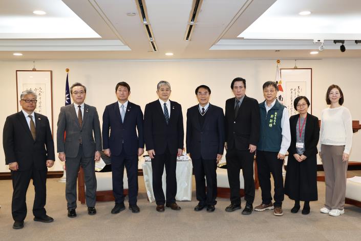 締盟一週年紀念　黃偉哲市長頒贈道路命名公文見證臺南與日本友誼市宇城地域友誼