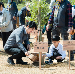 植樹節倡議城市綠化　賴清德總統推動「都市林」國家級調適計畫  以自然解方守護永續韌性家園