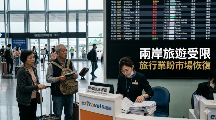 李豫伯教授：兩岸旅遊政策受限影響擴大　旅行業盼政府鬆綁讓市場恢復正常發展