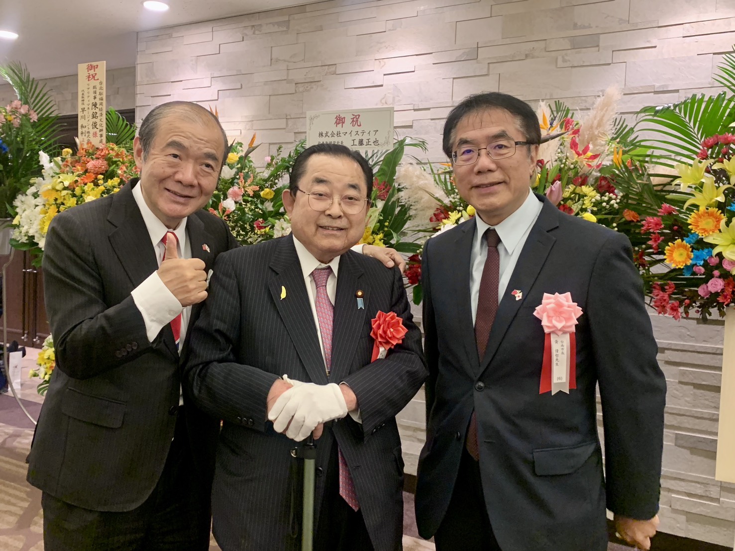 黃偉哲赴福岡國慶酒會推廣台南農產 以城市友誼拓展台日交流